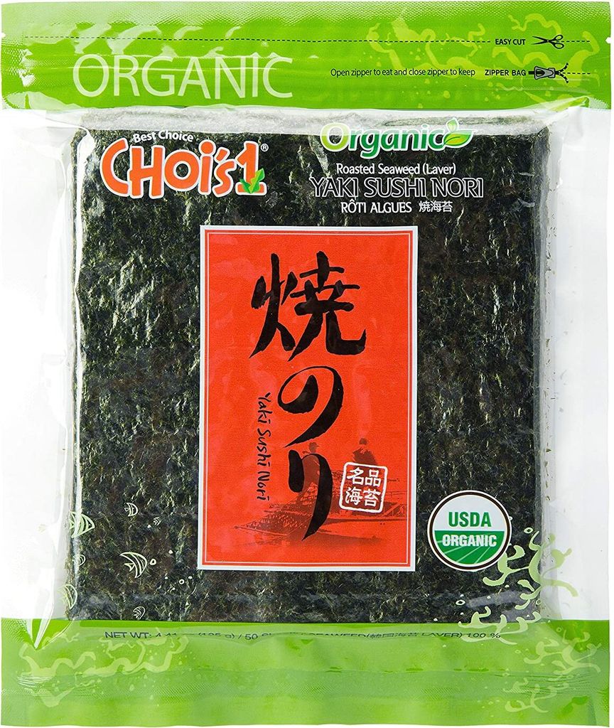 Yaki Sushi Nori, Sushiblätter, Algen, Seetang, geröstet, Produktbild 