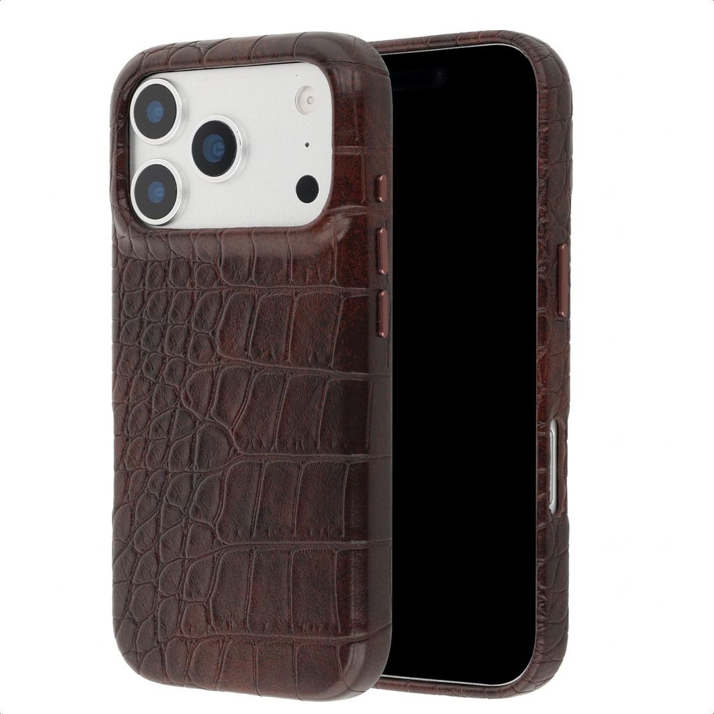 Custodia posteriore Selencia Croco con MagSafe per Apple Immagine del prodotto 