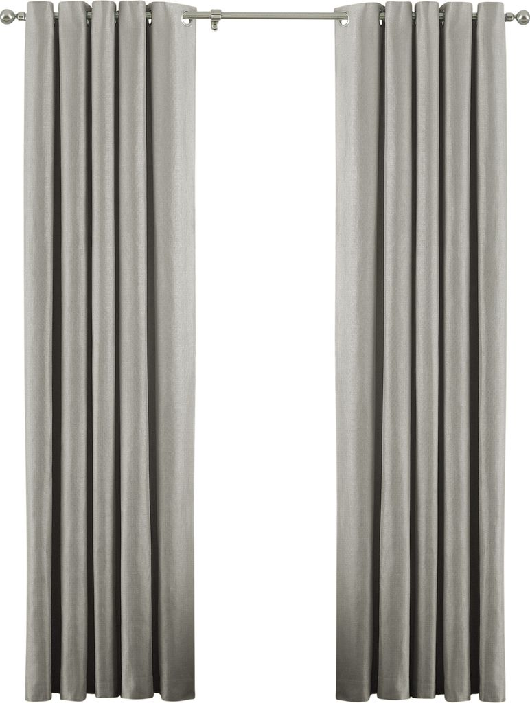 Riva Home Atlantic Ösen Vorhänge, Gardinen RV1072 (229cm x 183cm) (Natur)