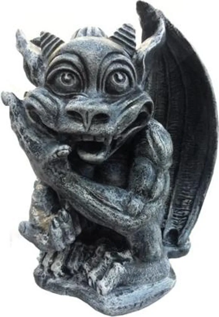 Statue Dragon Troll G8 Déco Figure Sculpture 30 cm - Design Fantastique