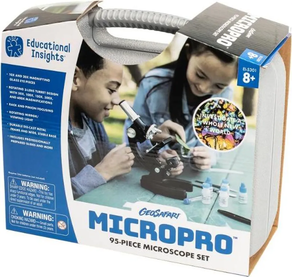 Microscope MicroPro 50x-600x avec kit complet de 95 pièces d'instruction - 2