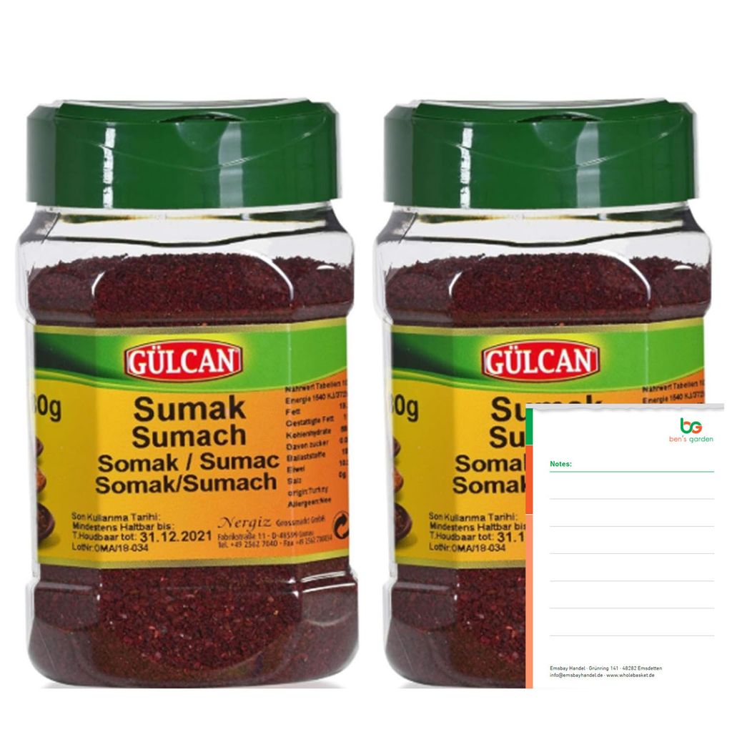 Gülcan Sumak, 2 x 180g - , Natürlich Getrocknet + Produktbild 