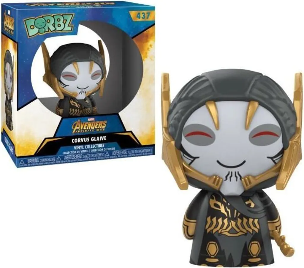 Figurine de Collection Marvel Dorbz Corvus Glaive Avengers Infinity War