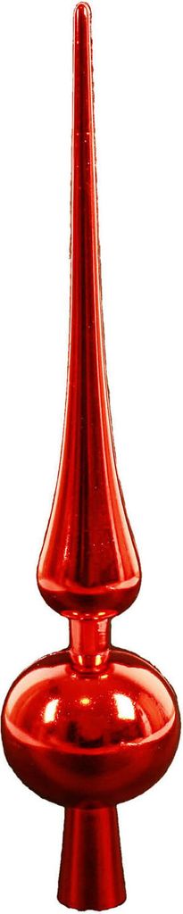HAAC Baumspitze für Weihnachtsbaum Höhe 30 cm Farbe rot Produktbild 