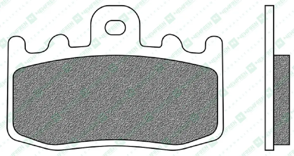 Plaquettes de frein Newfren FD0320TS1 Road Touring Sinter (jeu complet)