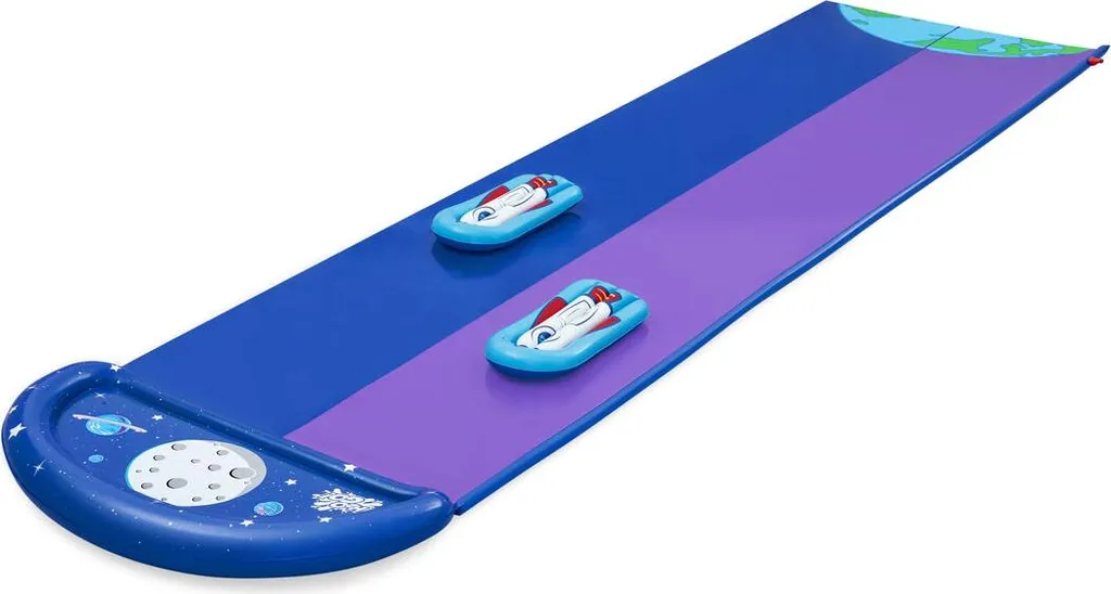 Ventriglisse Double avec Rampe de Saut 488x138 cm Bestway +3 Ans