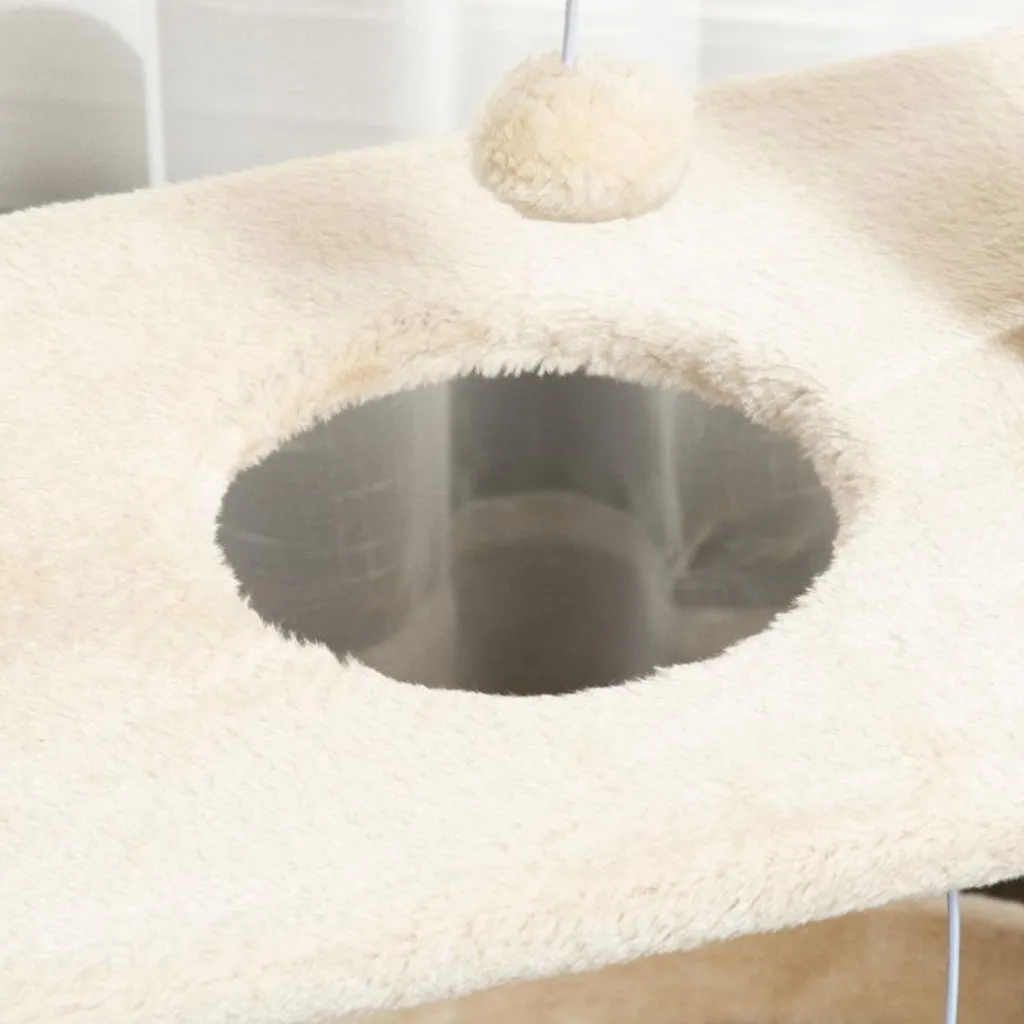 Fortuna Lai Tiragraffi con Cuccia 76cm | Relax Naturale per Gatti - 8