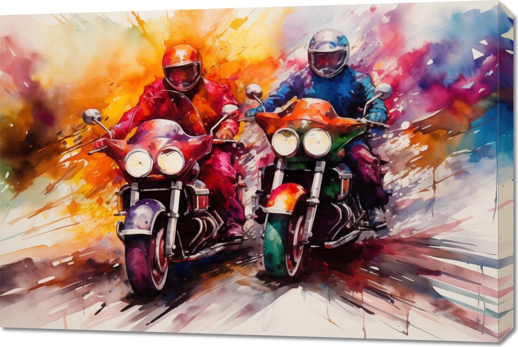 Bild 90x60cm Adrenalin und Kunst