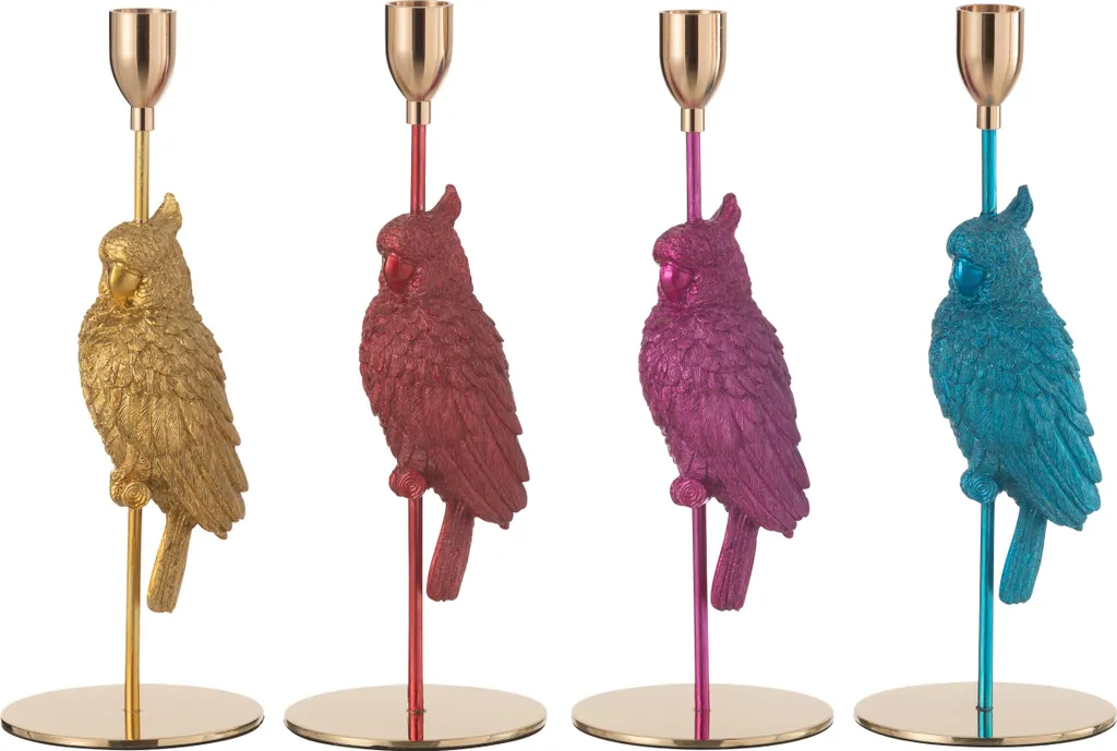 Bougeoir oiseau déco de table mariage et salon chaleureux