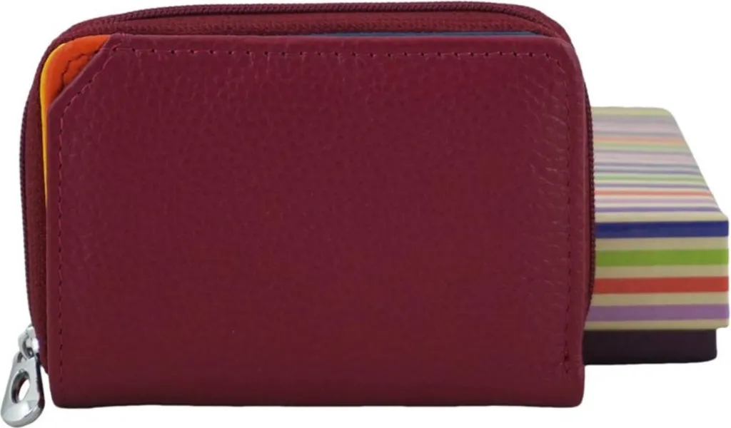 Portefeuille Barberini's D830414 en cuir véritable pour homme et femme