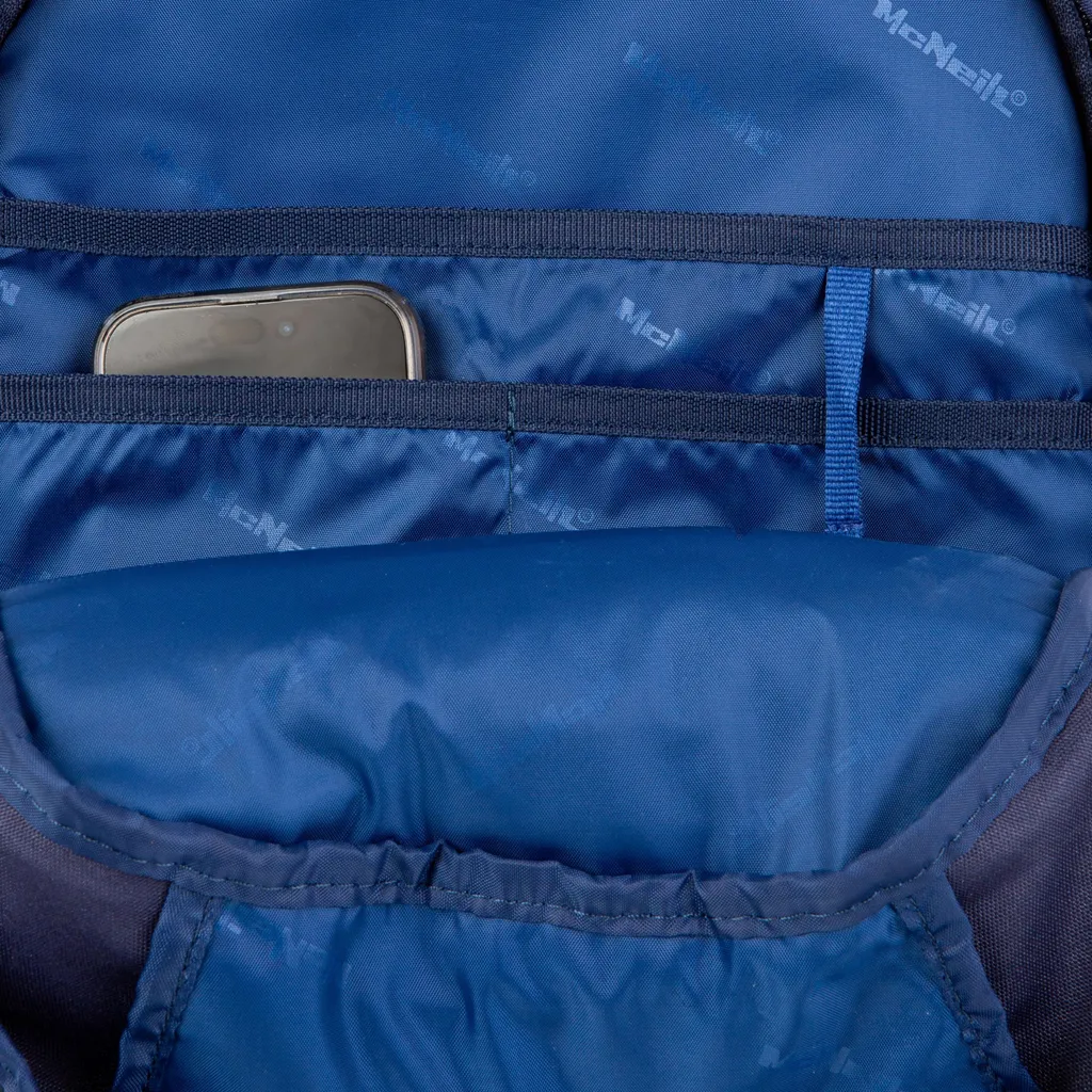 McNeill sac d'école Luca School Backpack Splash bleu marine ergonomique - 8