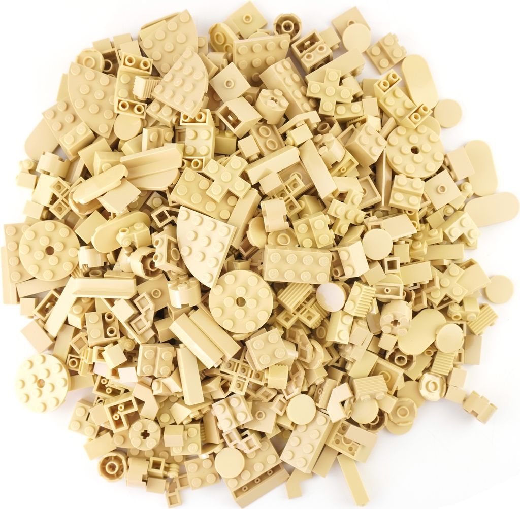 LEGO Steine Sondersteine Gemischt Hellbeige NEU! Menge 50x – Jede Mischung individuell zusammengestellt