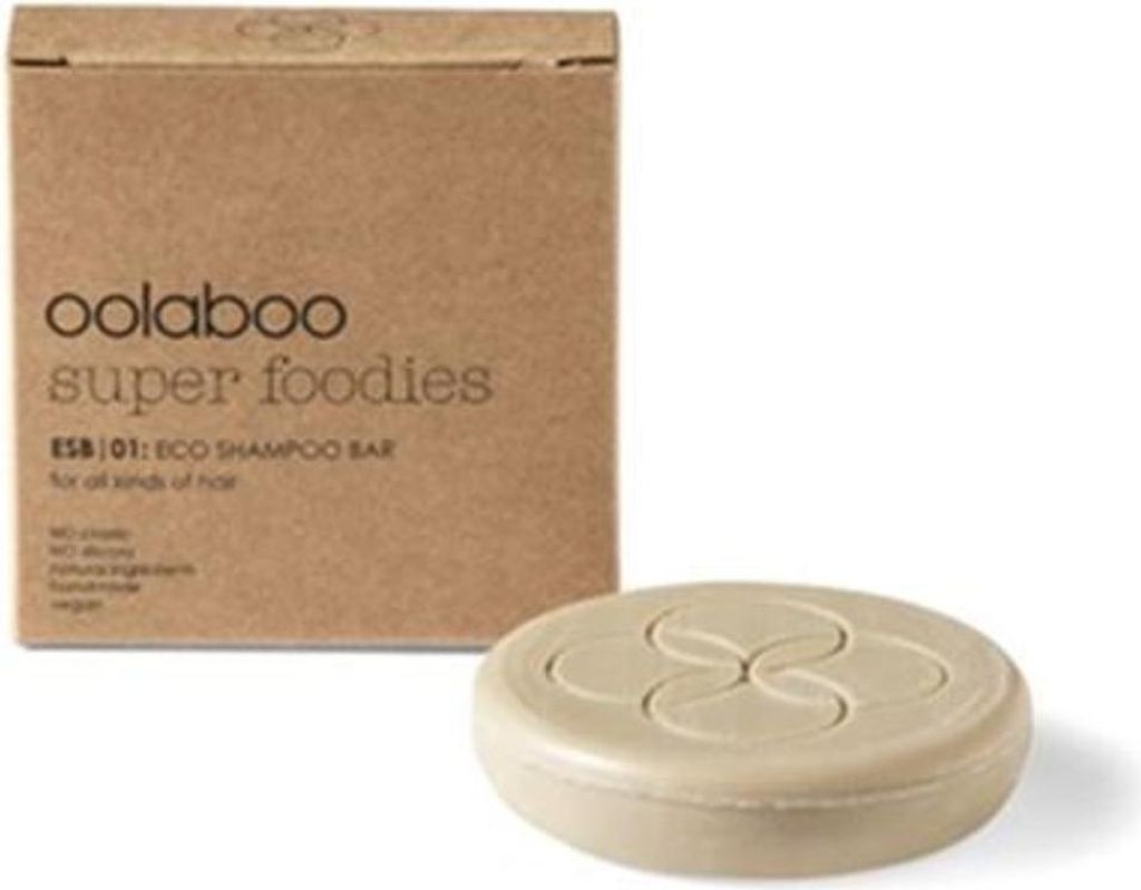 OOLABOO Super Foodies Bamboo Shampoo Bar Dish