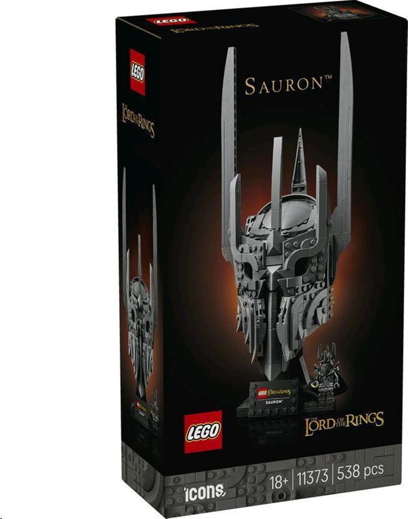 LEGO ICONS Pán prsteňov: Sauronova helma, Stavebnica, 18 Obrázok produktu 