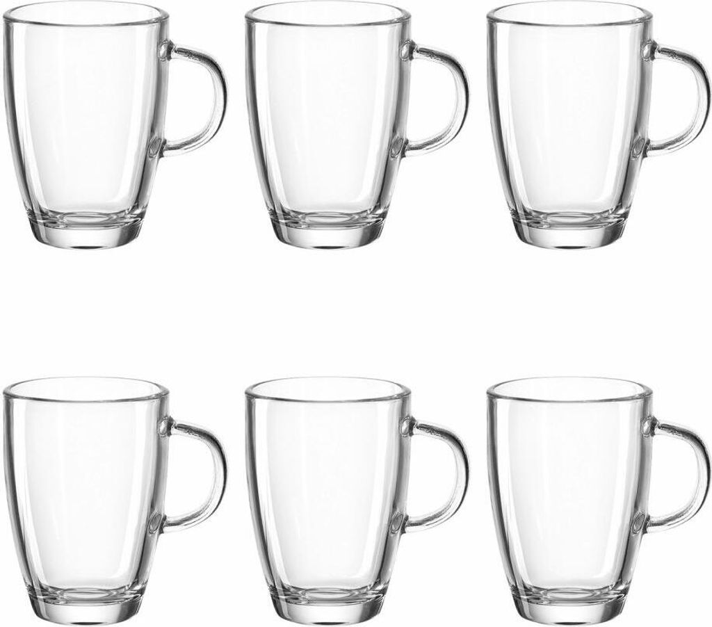 montana: :enjoy Espressotasse, 6er Set, Espressoglas, Kaffeeglas, Espresso Tasse, Glastasse, Glas, 40 ml, 060993