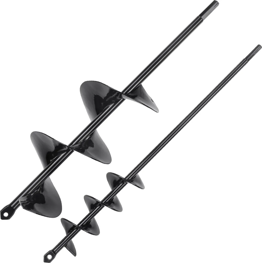 Tarière de Jardin pour Bulbes et Semis, Kit de Forage pour Perceuse 3/8"