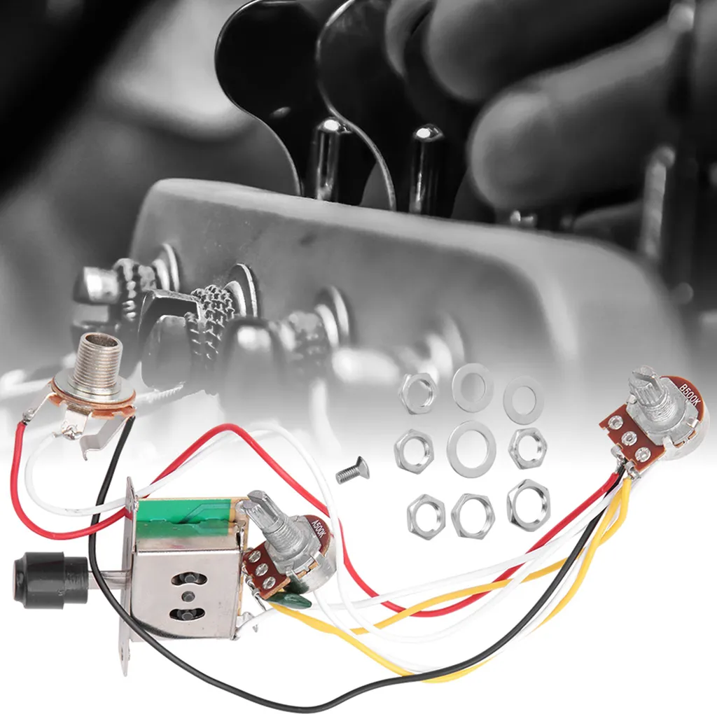 Cablaggio Chitarra Elettrica 250K - Qualità Garantita dal Liutaio
