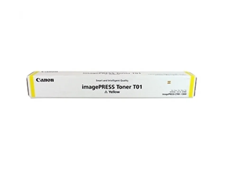 Fornitura Toner Giallo Originale Canon T01 8069B001 - Resa 39.5k Pagine