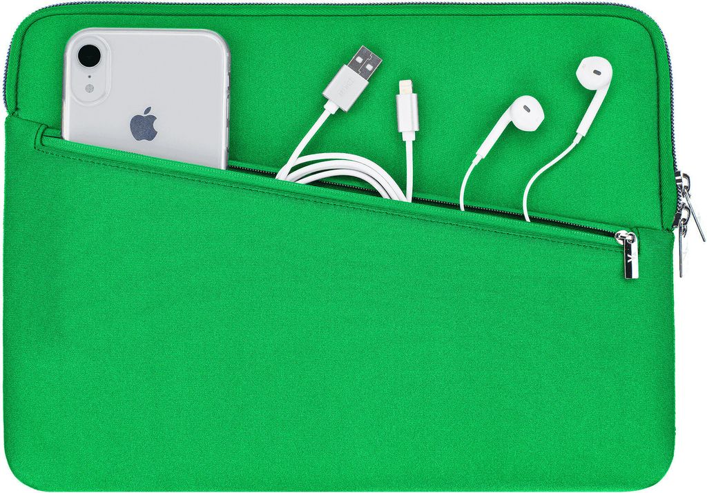 ARTWIZZ Neoprene Sleeve PRO Tasche für MacBook Air 13 Zoll (2018-2024) und MacBook Pro 13 Zoll (2016-2022) M1 M2 - Schutzhülle mit Zubehör-Fach ...