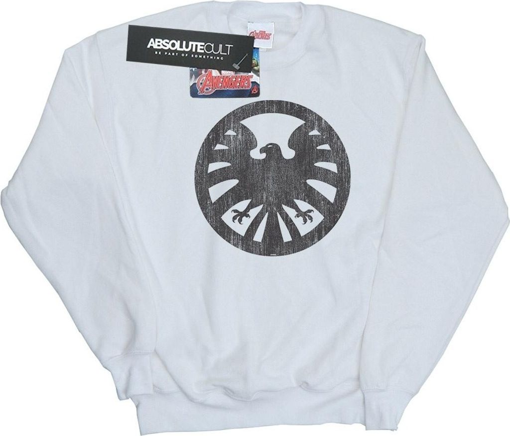 Marvel - "Agents of SHIELD" Sweatshirt für Damen BI3073 (L) (Weiß)