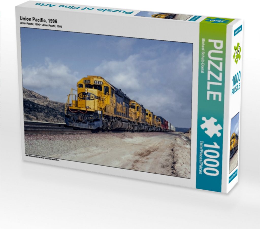 Calvendo Union Pacific, 1996 1000 Teile Puzzle quer 640x480mm, Schulz-Dostal Michael; 7390638