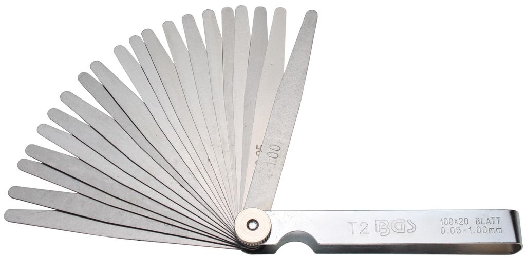 BGS 3083 Jauges de précision, 20 feuilles Image du produit 