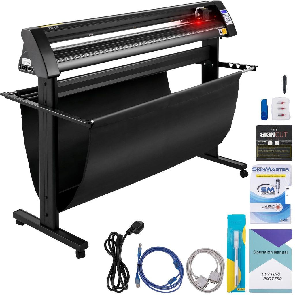 VEVOR, plotter de corte para vinilo de 1350 mm, cortador de Imagen del producto 