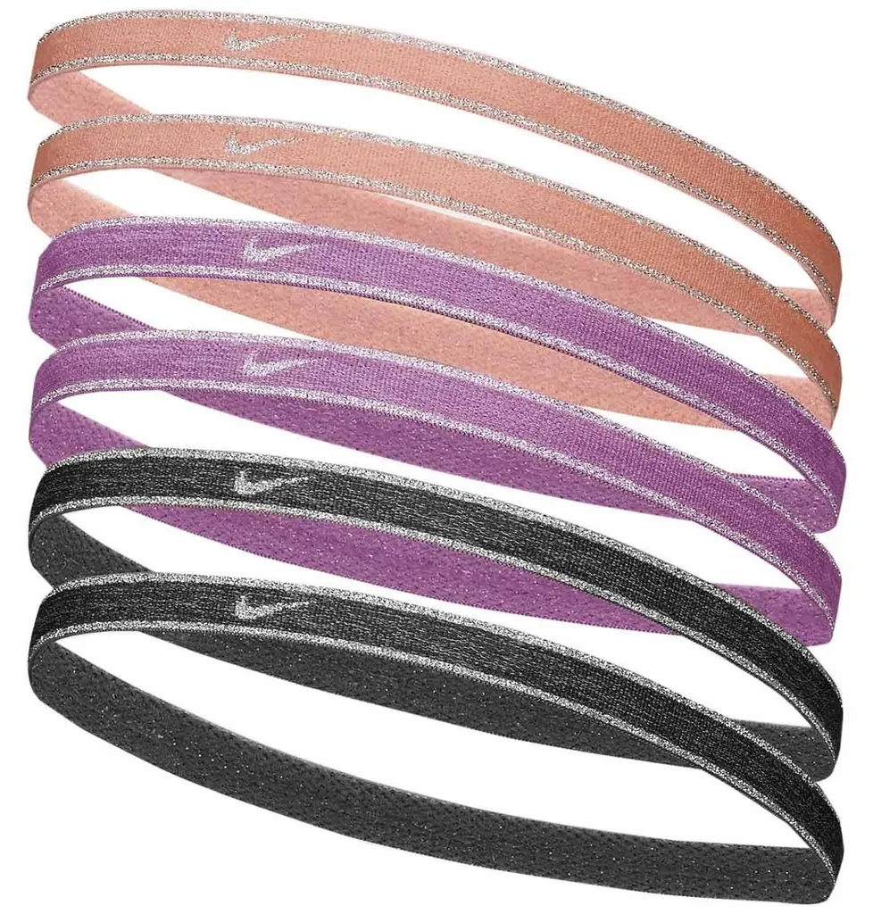 Nike Bandeau Sport MR2147 - Lot de 6 Bandeaux Taille Unique Multi-Coloris