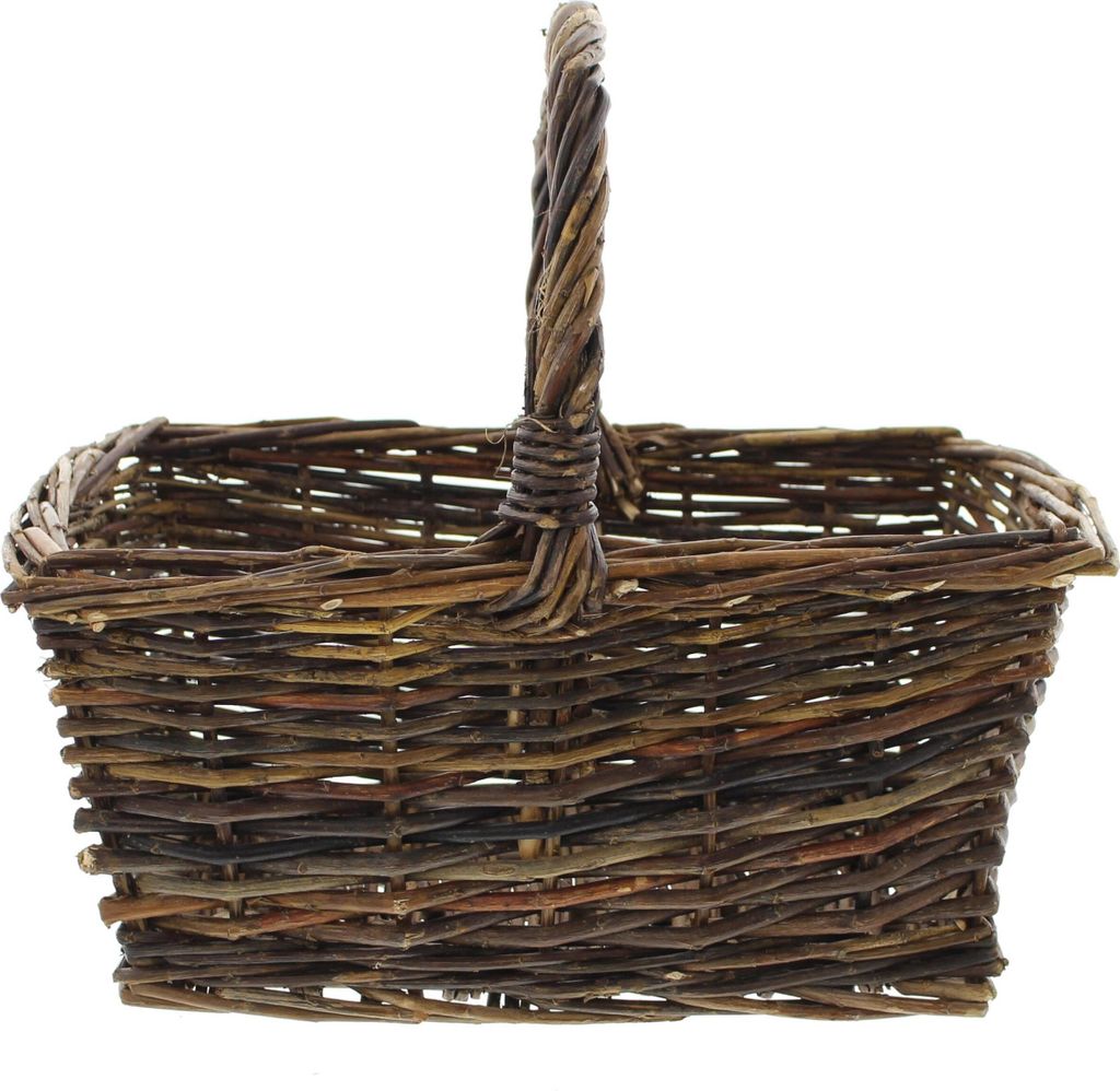 Aufbewahrungskorb Weide braun 35x26x16cm – Flechtkorb