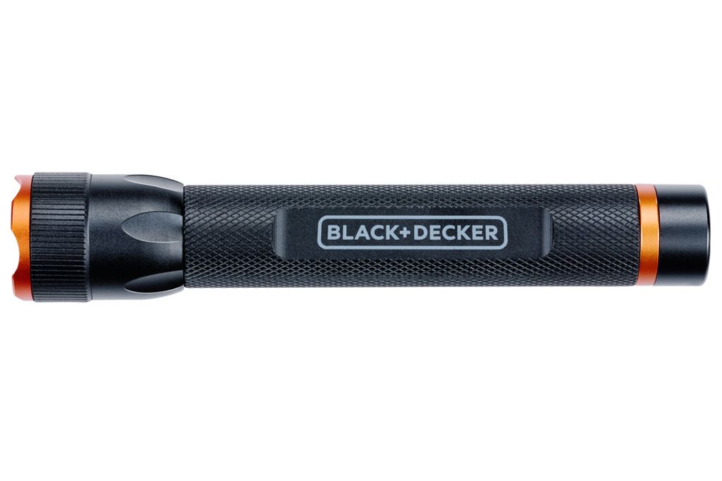 BLACK & DECKER LED-Taschenlampe 3,5 Watt - 200 Lumen - 65 Meter Reichweite - Durchmesser 27 mm - Länge 148 mm
