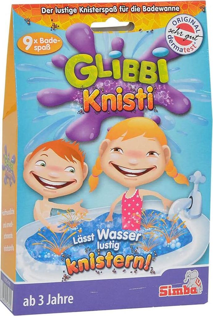 Simba Glibbi Knisti 9-Pack, Mehrfarbig