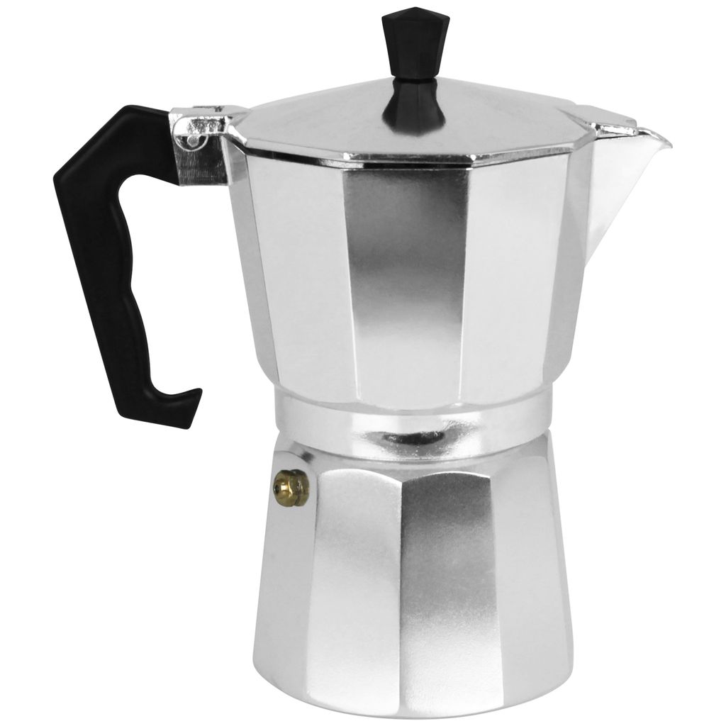 6 Tassen Espressokocher Espressokanne Espressobereiter Kaffeebereiter Edelstahl 