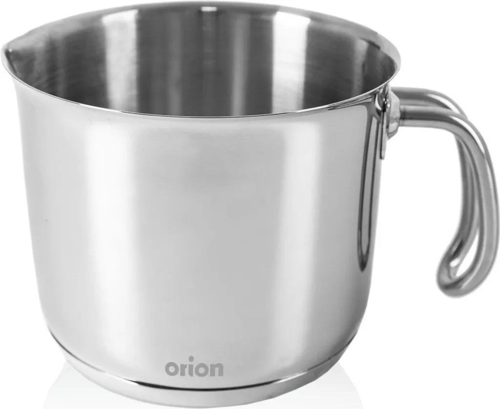 Casserole en acier de 1L parfaite pour chauffer le lait et les sauces
