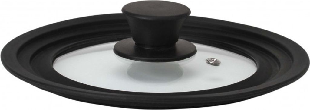 Poklice sklo/silikon ¤16-20cm s výpustníkem par Obrázek produktu 