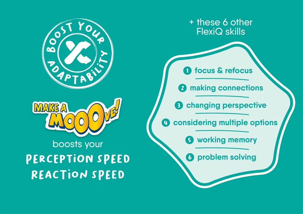 Fini l'Ennui avec Flexiq Make A Mooove le Jeu de Société Dynamique