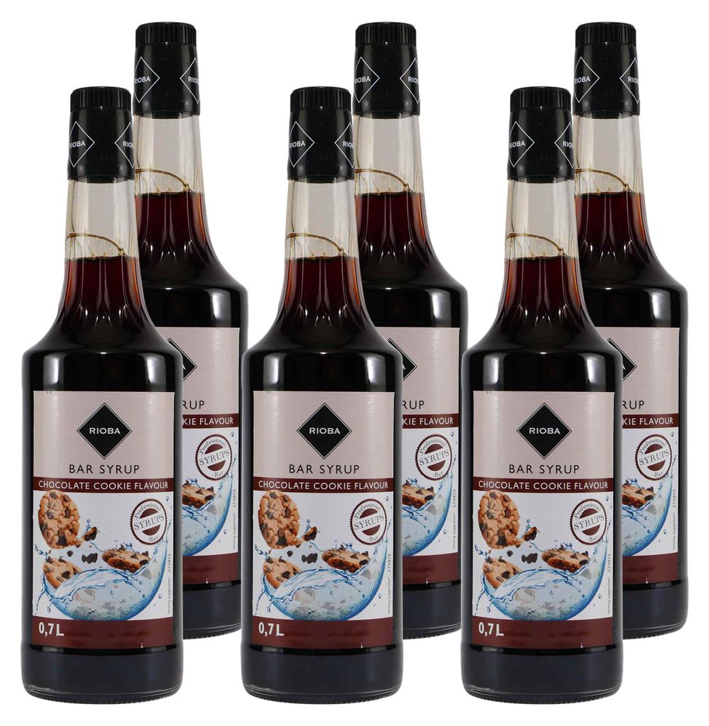 Rioba Chocolate Cookie Syrup (6 x 0,7L)