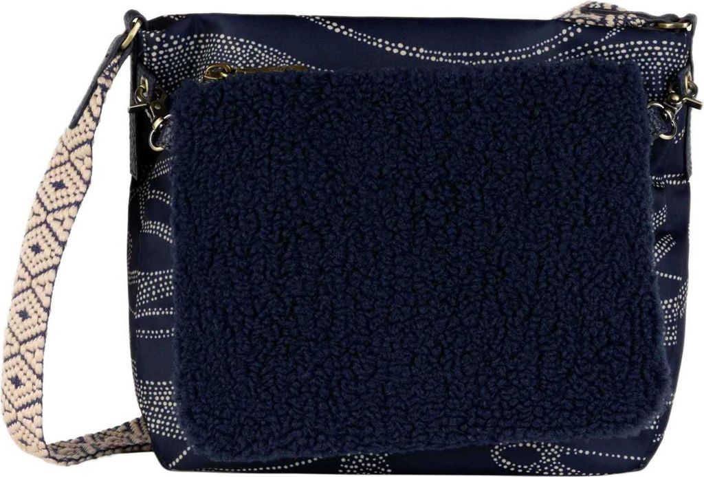 Oilily Shaw Crossbody Night Sky Dotty Dance