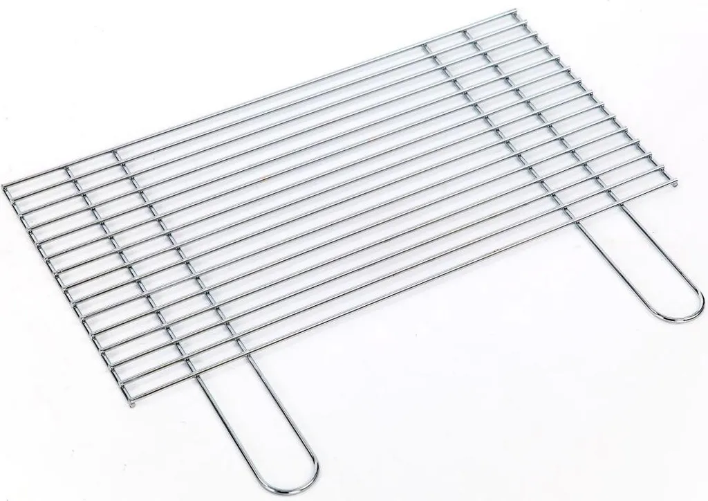 Grille pour Barbecue Fixe 67x40cm - Idéal pour Grillades Familiales d'Eté