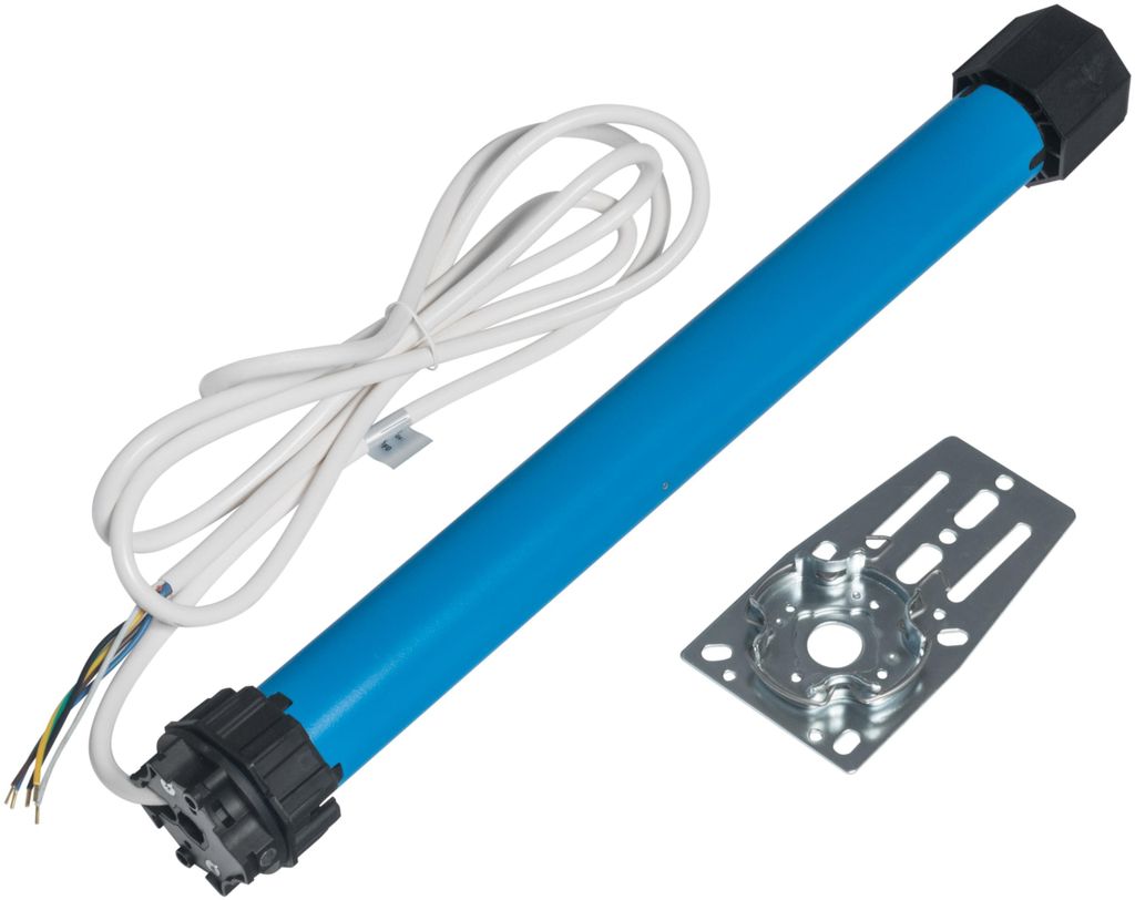 HOMEPILOT Rollladenmotor classic m20 (SW60, 20 Nm) - selbstlernender Rohrmotor mit Sanft-Anschlag, Blockier- & Hinderniserkennung - Steuerung via
