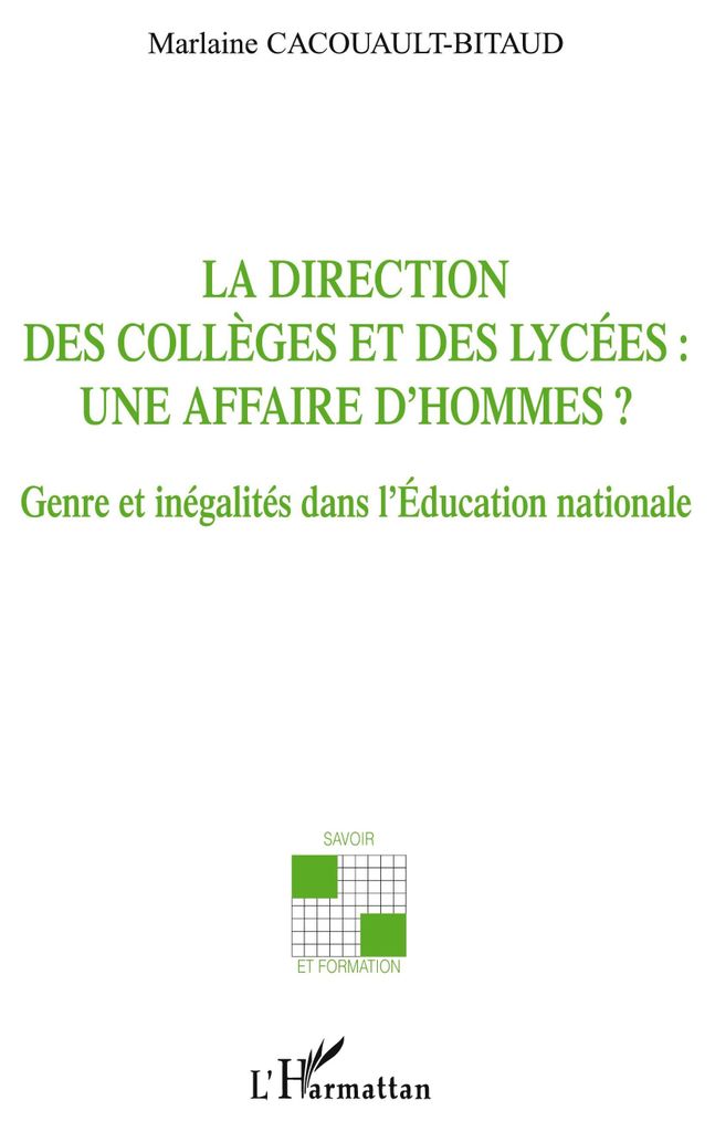 La direction des collèges et des lycées: une affaire d'hommes?