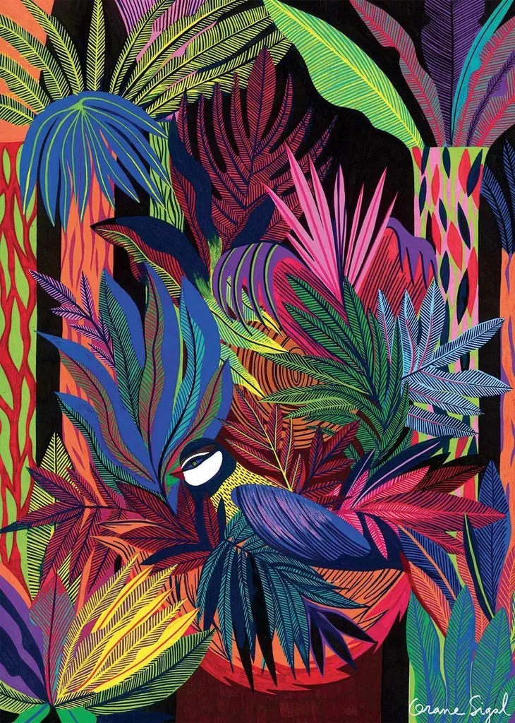 Puzzle 2000 pièces La naissance de l'oiseau par Pieces & Peace Adultes