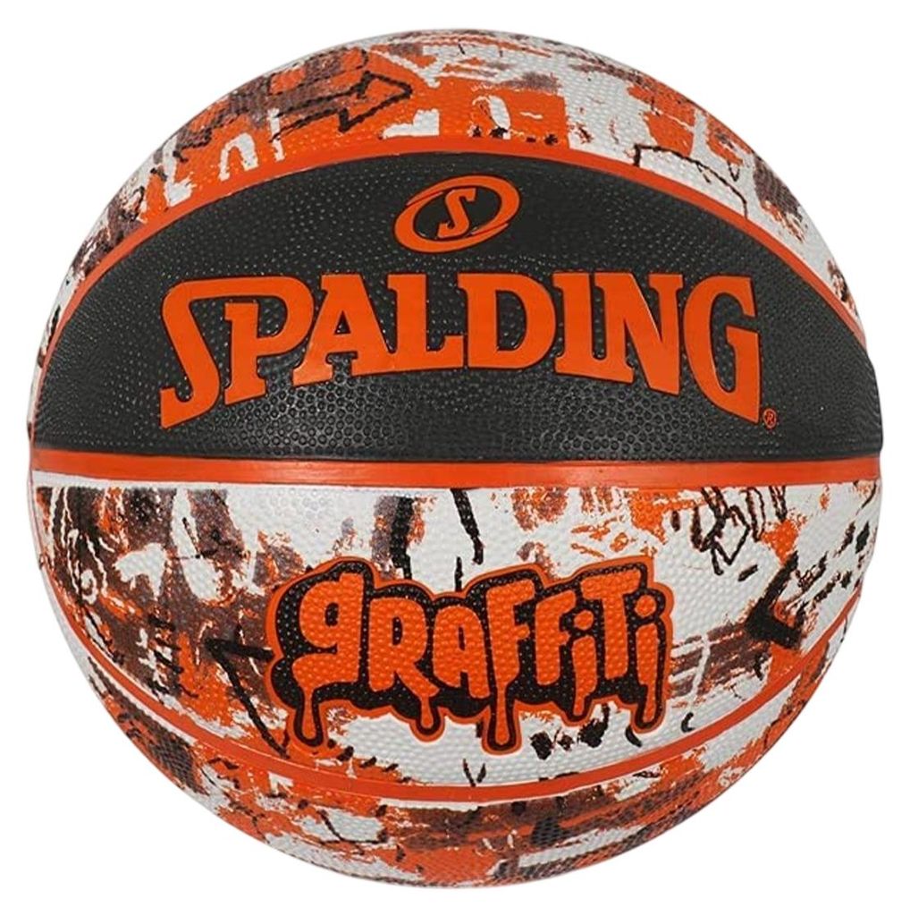 Spalding - Basketball, Graffiti PP9001 (7) (Orange/Schwarz)