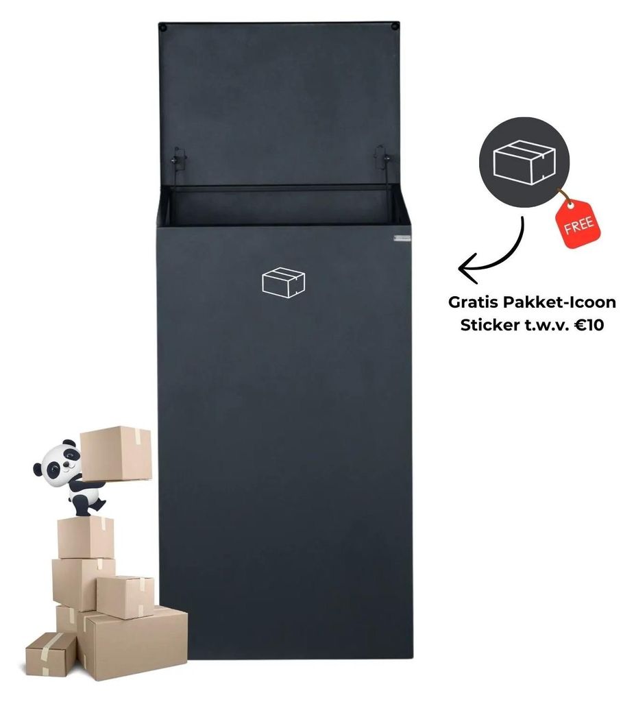 XXXL Paketkasten + GRATIS Aufkleber - PakketPanda® Maxi - Produktbild 