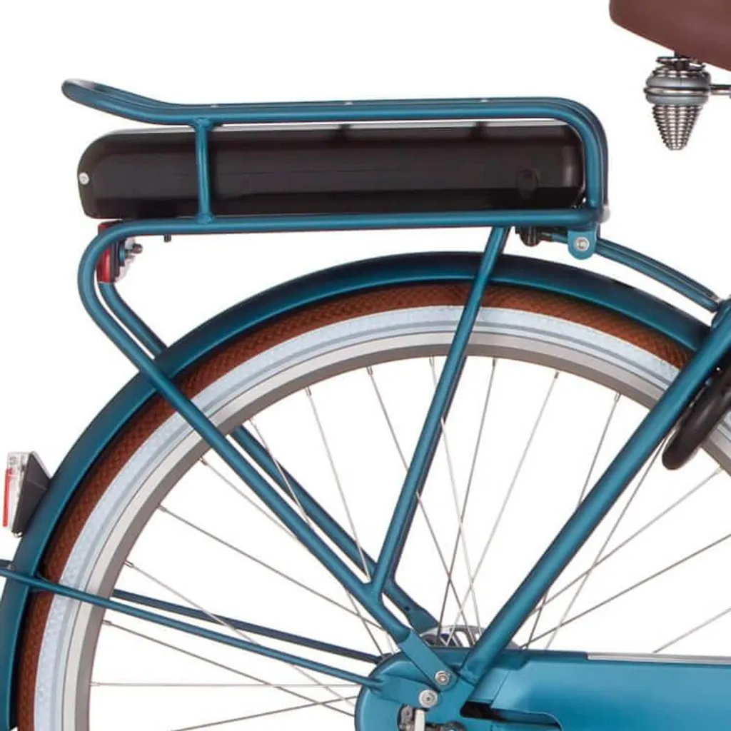Porte-bagages arrière pour vélo Cortina E-U4 Family bleu 200 mm
