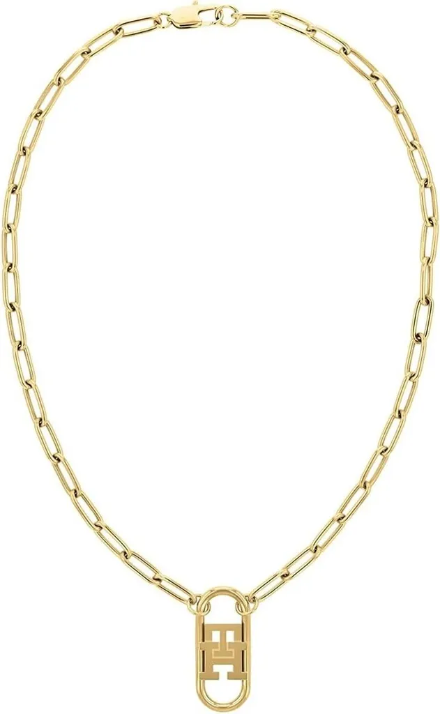 Collier Acier Inoxydable Tommy Hilfiger 2780723 Monogramme Chic 51cm