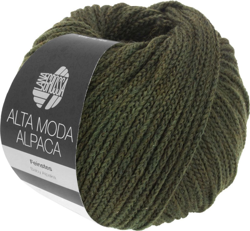 Lana Grossa - Alta Moda Alpaca 0087 lodengrün Produktbild 