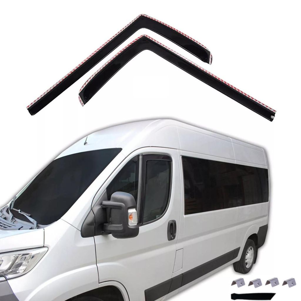 2er-Set Windabweiser für FIAT Ducato / Peugeot Boxer / Produktbild 