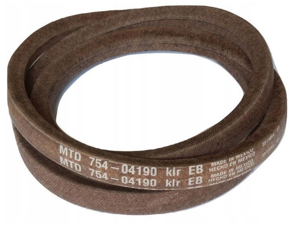 Originele maaierbanden voor MTD, type 754-04190. (Herkomst: Productafbeelding 