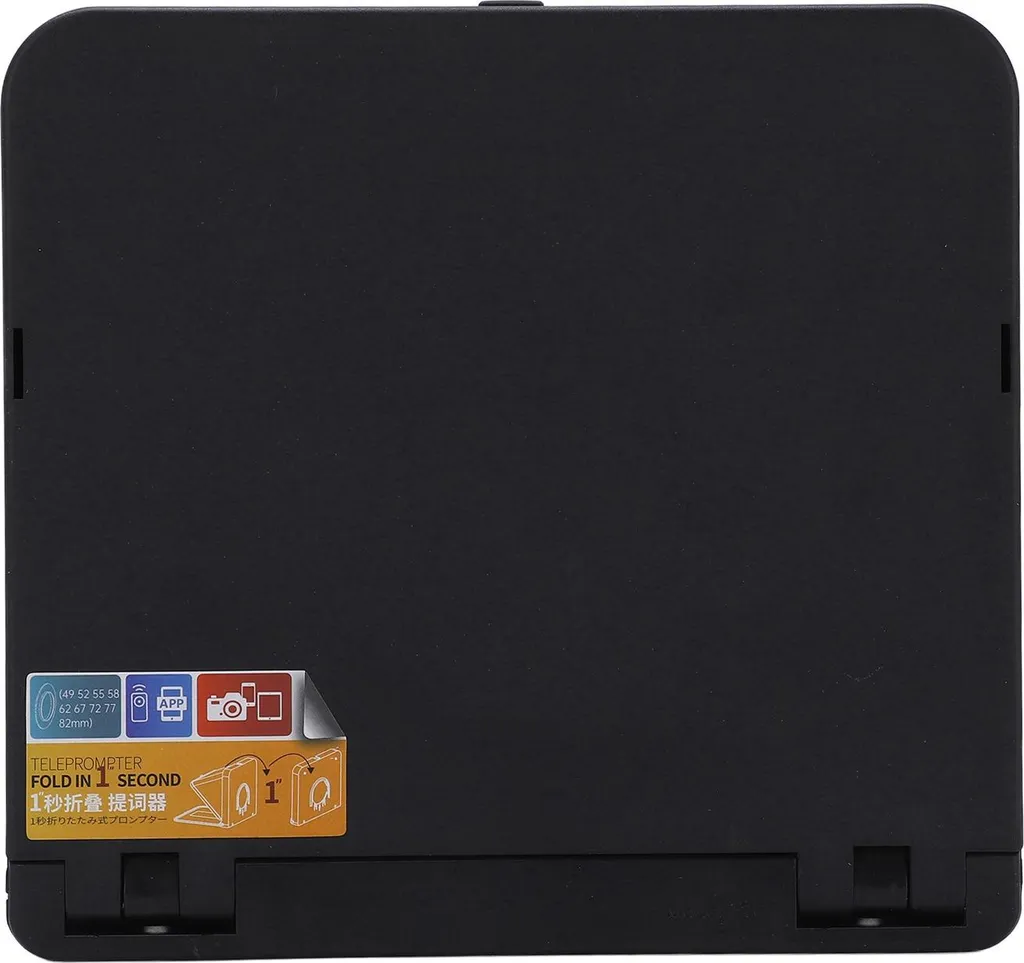 Téléprompteur Portable pour Vidéastes avec Télécommande et Support SLR