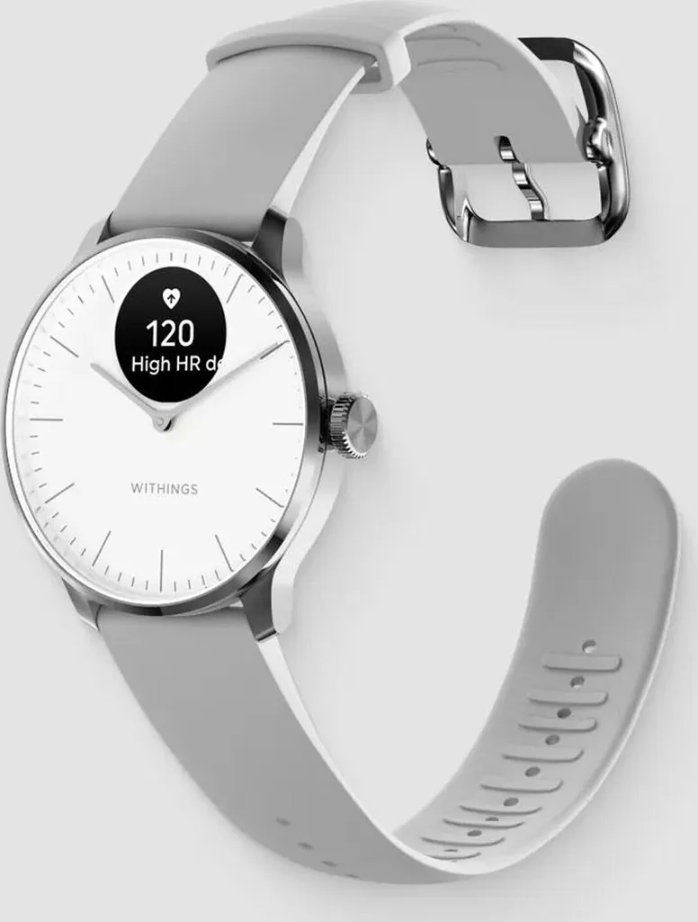 ScanWatch Light Withings 37mm : Suivi Sommeil et Sport Acier Inoxydable